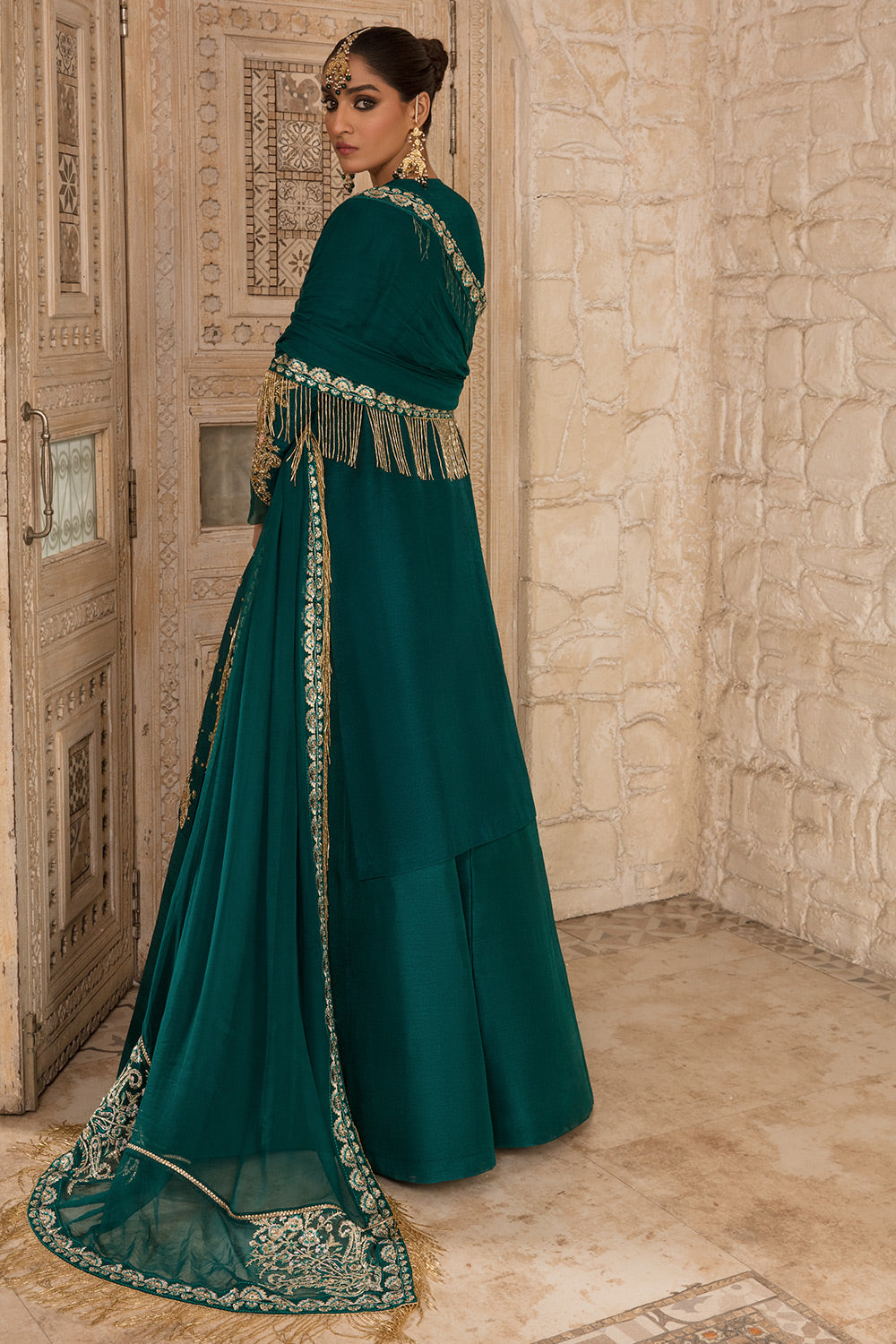 Emerald Elegance By Saffron